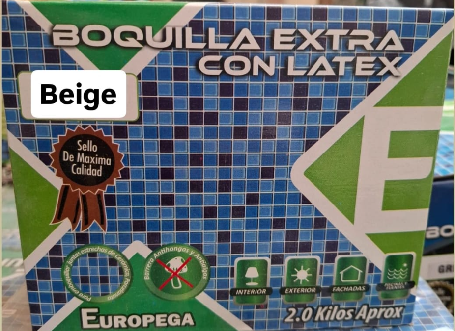 BOQUILLA EUROPEGA DE 2 KG BEIGE